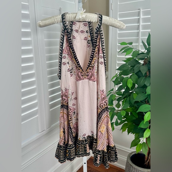 Free People Steal the Sun V-Neck Dress/Tunic Size Small - Picture 1 of 9